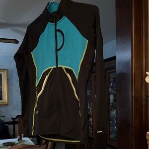 Under Armour Black and Teal Athletic Jacket